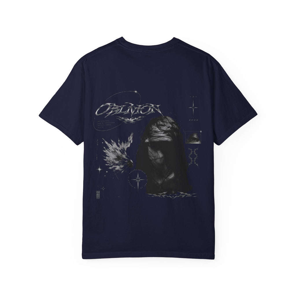 Oblivion Graphic T-Shirt — Dark Angel Back Print