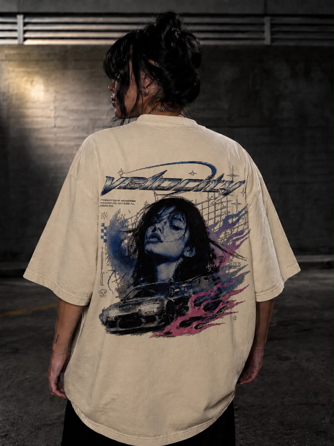 Velocity Y2K Streetwear Tee