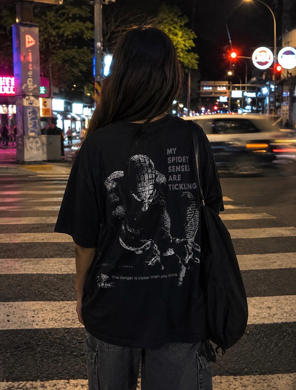 Spider-Man Graphic T-Shirt — "My Spidey Senses Are Tickling" Tee