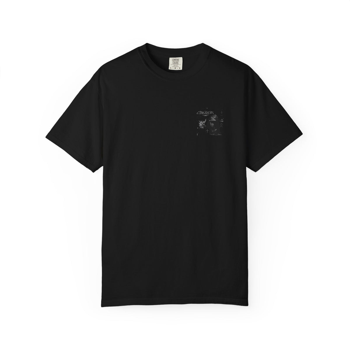 Oblivion Graphic T-Shirt — Dark Angel Back Print
