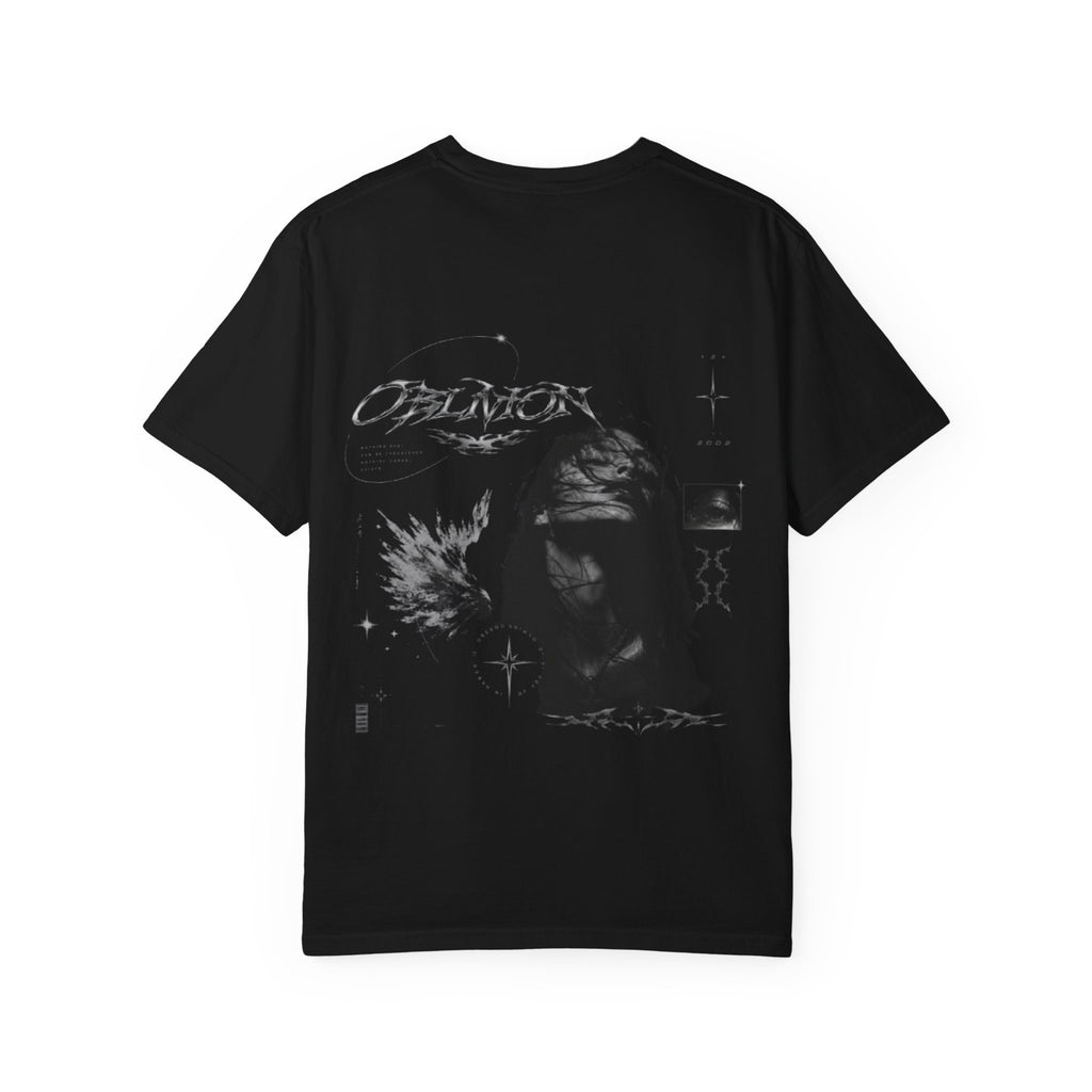 Oblivion Graphic T-Shirt — Dark Angel Back Print
